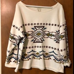 Forever 21 Aztec Print Top